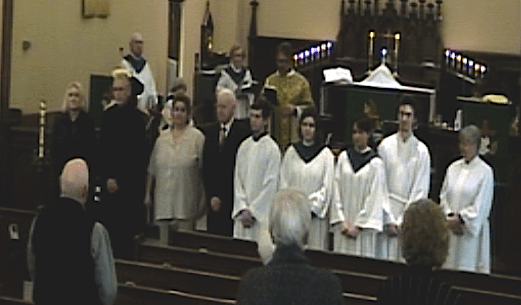 The Installation of St. Matthew's 2015 Church Council
