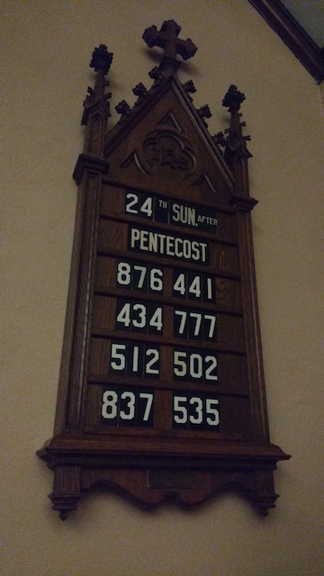 Click the above Hymn Board to listen to this week's sermon