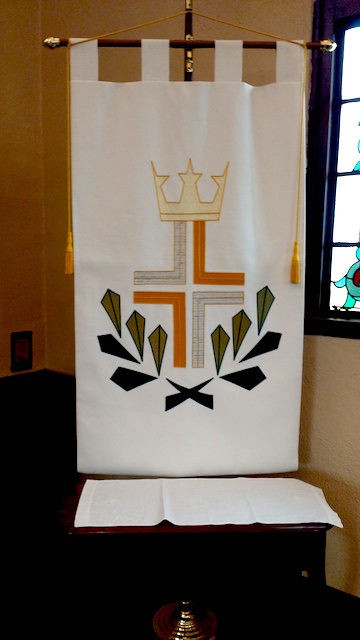 Click on the above photo (Christ The King Banner) to listen to this week's sermon